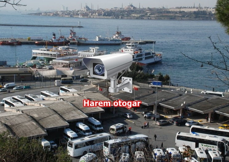İstanbul Harem Otogar canli mobese izle