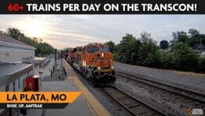 La Plata Missouri USA Railfan Live
